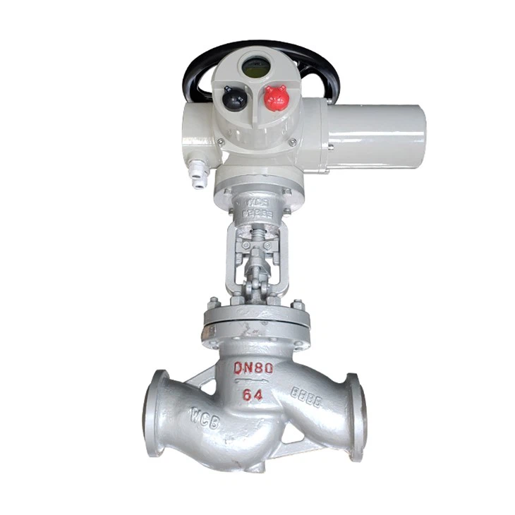 DN80 Multi-turn Electric Welding Globe Valve