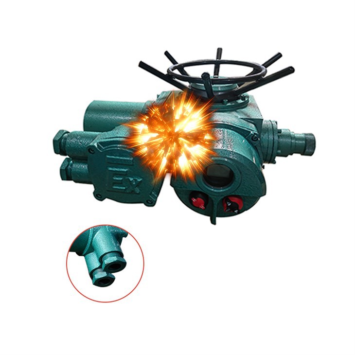 Explosion-proof 360 Degree Electric Valve Actuator IP67 IP68