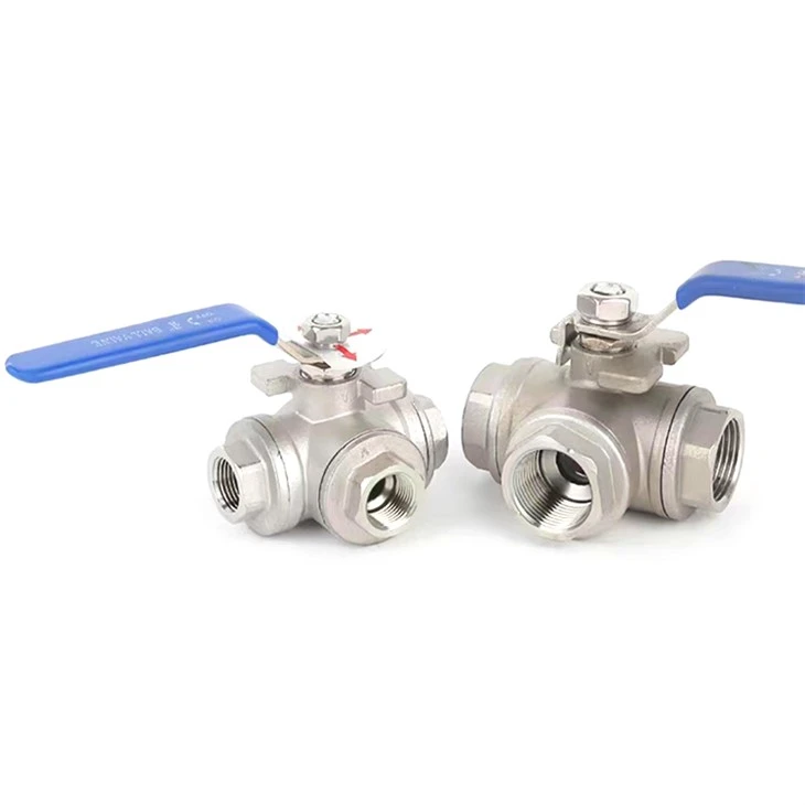 3 Way Female Thread 1000WOG Ball Valve